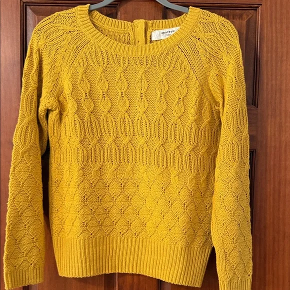 Sparrow Golden Cable Knit Sweater - Picture 1 of 4